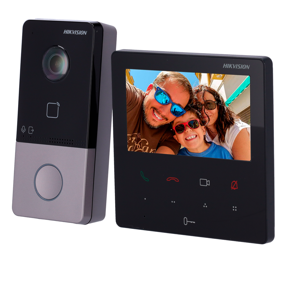 Hikvision Kit de videoportero Tecnología IP & WiFi DS-KIS606-P