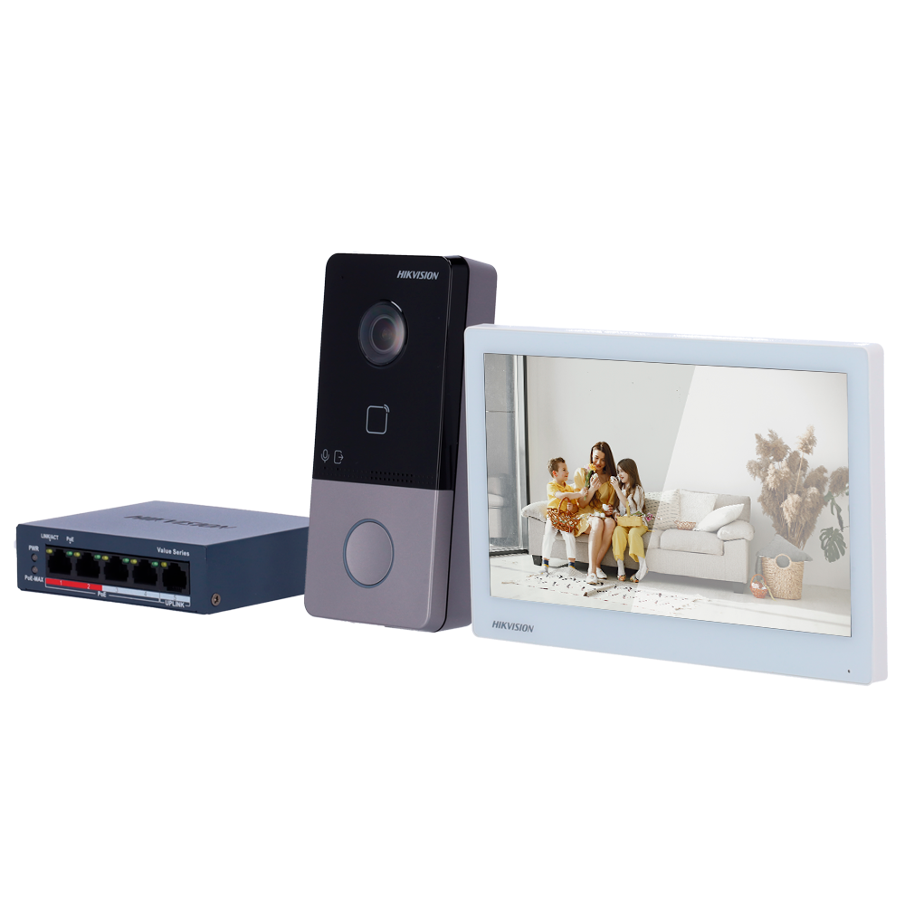 Hikvision Kit de videoportero Tecnología IP & WiFi DS-KIS607-S