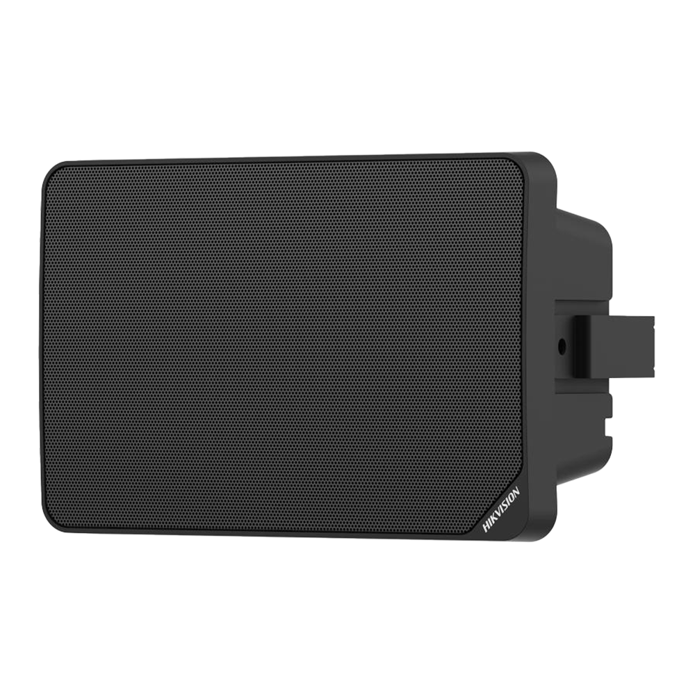 Hikvision Altavoz Analógico Superficie color negro DS-QAE0120G1R/BLACK