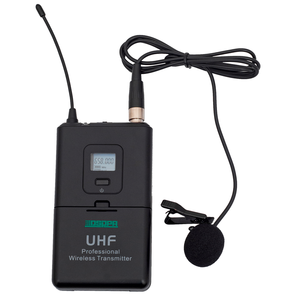 Dsppa Micrófono lavalier Control de volumen DSPPA-D5812