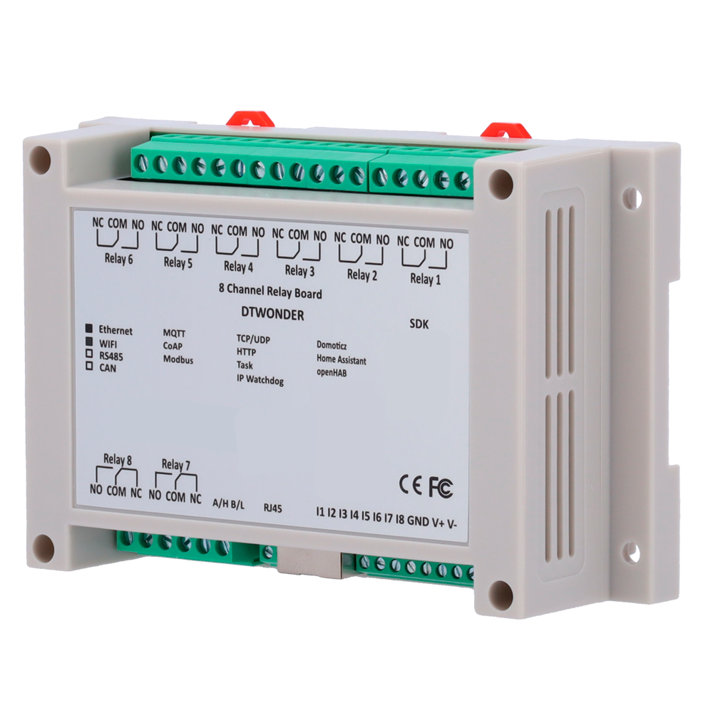 CCTV & Alarmas Módulo de adquisición y control de datos DT-R008