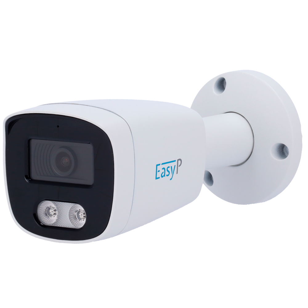 Easyp Cámara Bullet IP AI EASY Lente 2.8 mm 4 MP, 2.8 mm, PoE EP-IPB120A-4