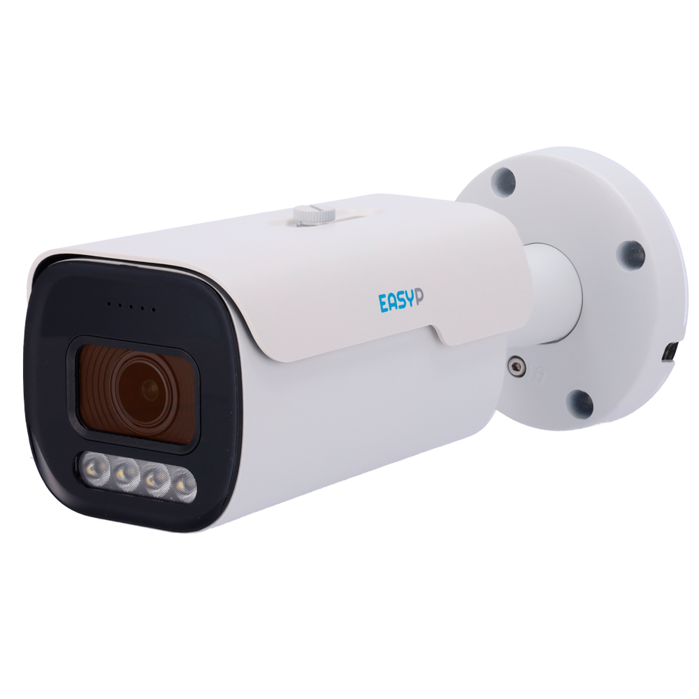 Easyp Cámara Bullet IP AI EASY Lente Motorizada 2.7~13.5 mm 8 MP, 2.7 ~ 13.5 mm Motorizada, PoE EP-IPB130ZA-8-DL