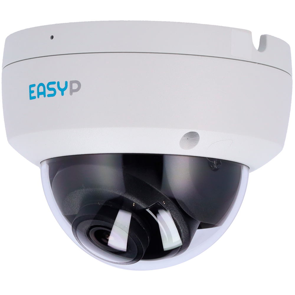 Easyp Cámara Domo IP AI EASY Lente 2.8 mm 8 MP, 2.8 mm, PoE EP-IPD320A-8