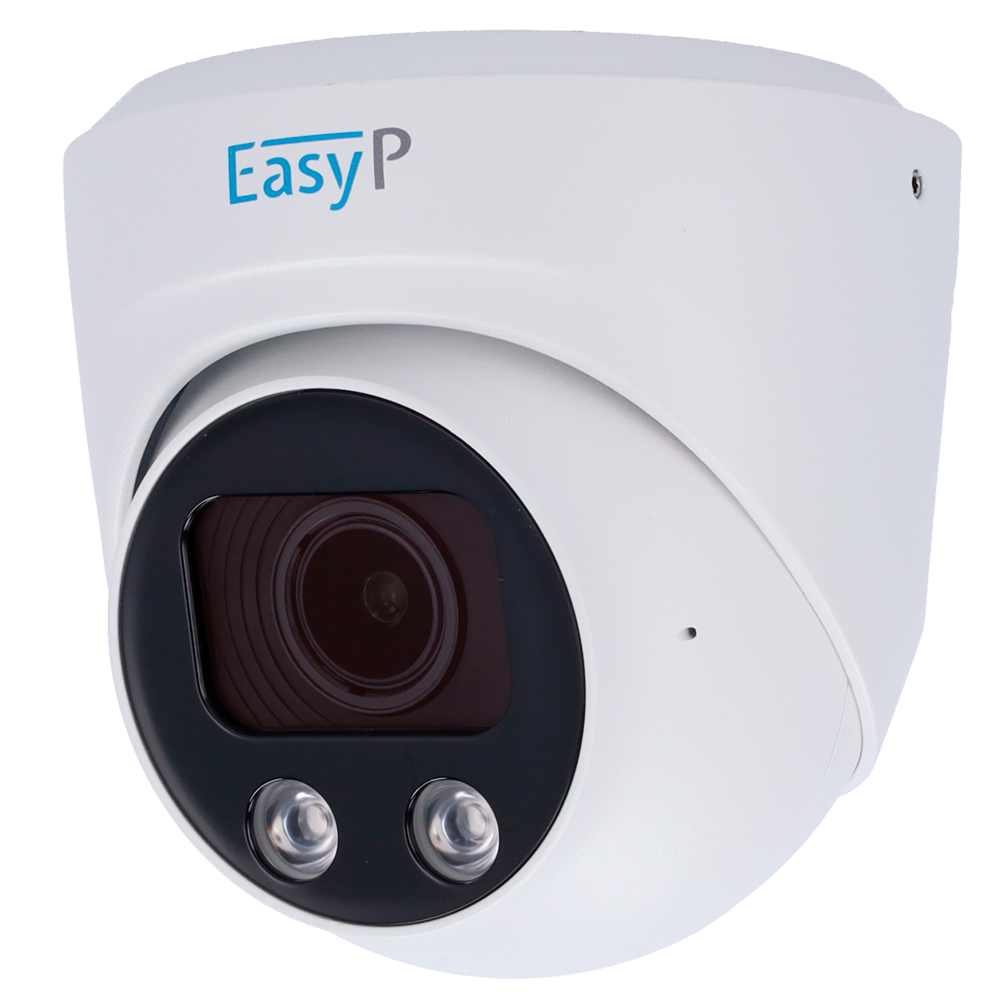 Easyp Cámara Turret IP AI EASY Lente Motorizada 2.7 ~ 13.5 mm 4 MP, 2.7 ~ 13.5 mm Motorizada, PoE EP-IPT230ZA-4