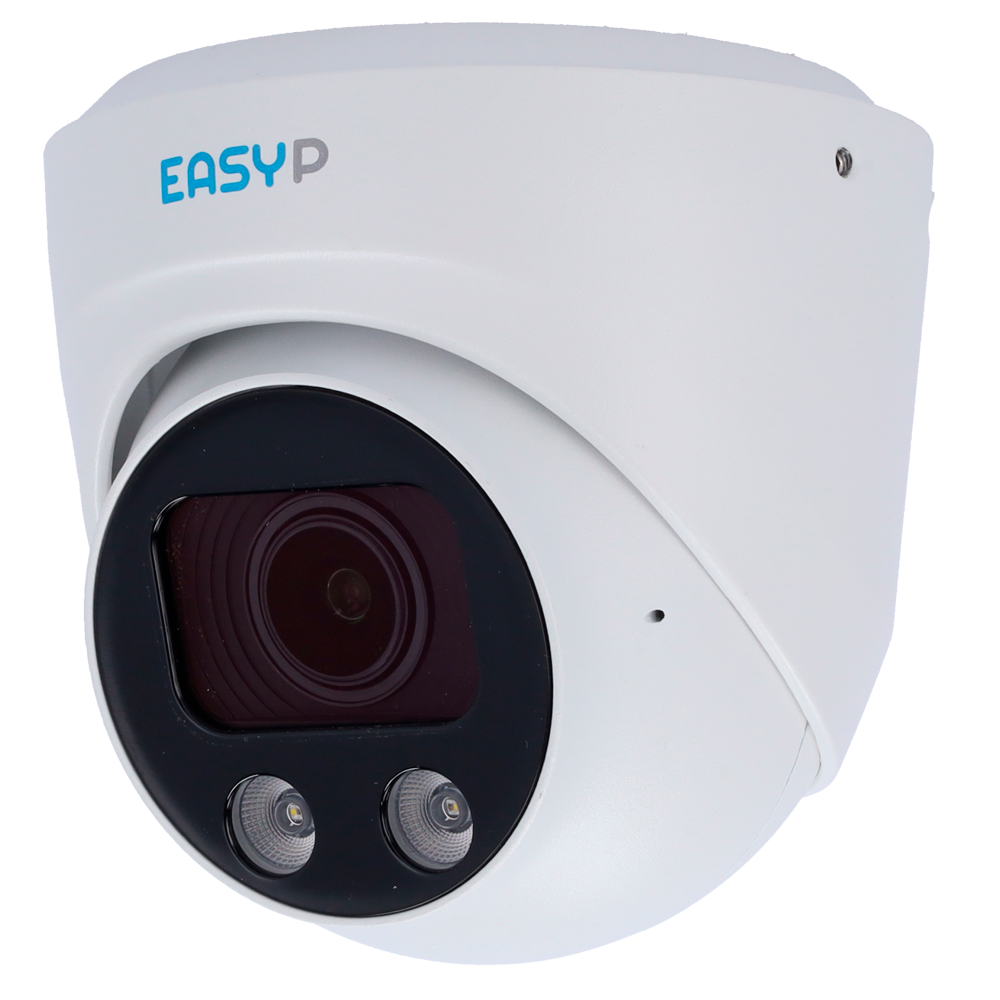 Easyp Cámara Turret IP AI EASY Lente Motorizada 2.7~13.5 mm 8 MP, 2.7 ~ 13.5 mm Motorizada, PoE EP-IPT230ZA-8-DL