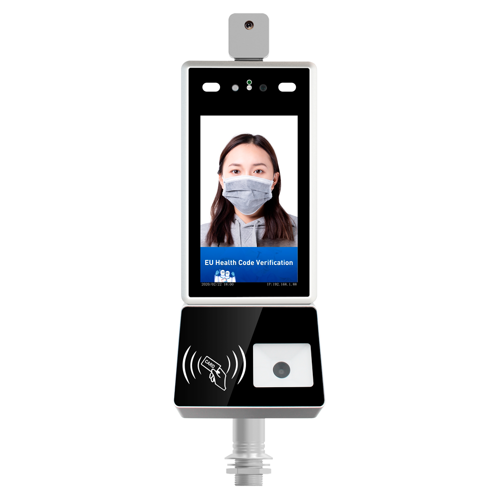 CCTV & Alarmas Escáner Green Pass Pasaporte COVID EU FACE-TEMP-QR-T