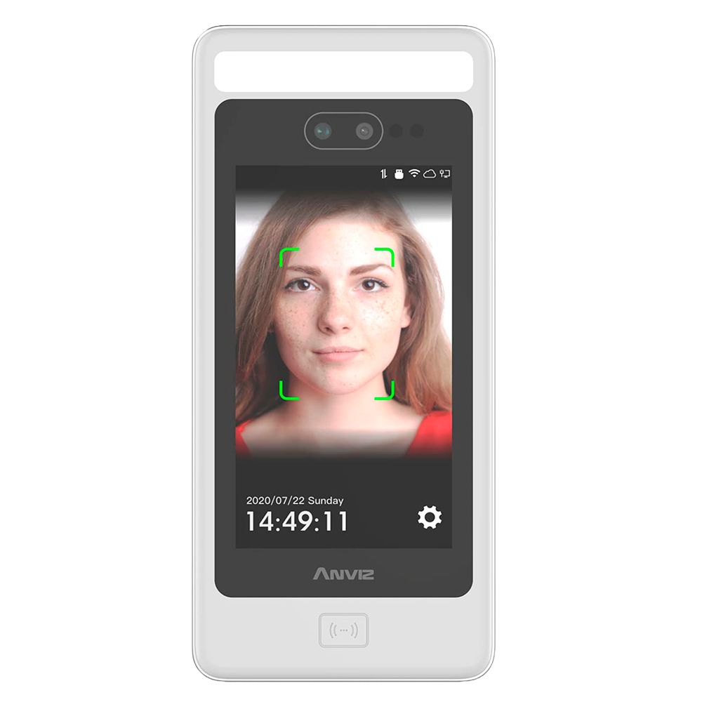 Anviz Control de acceso y presencia IP65 FACEDEEP5