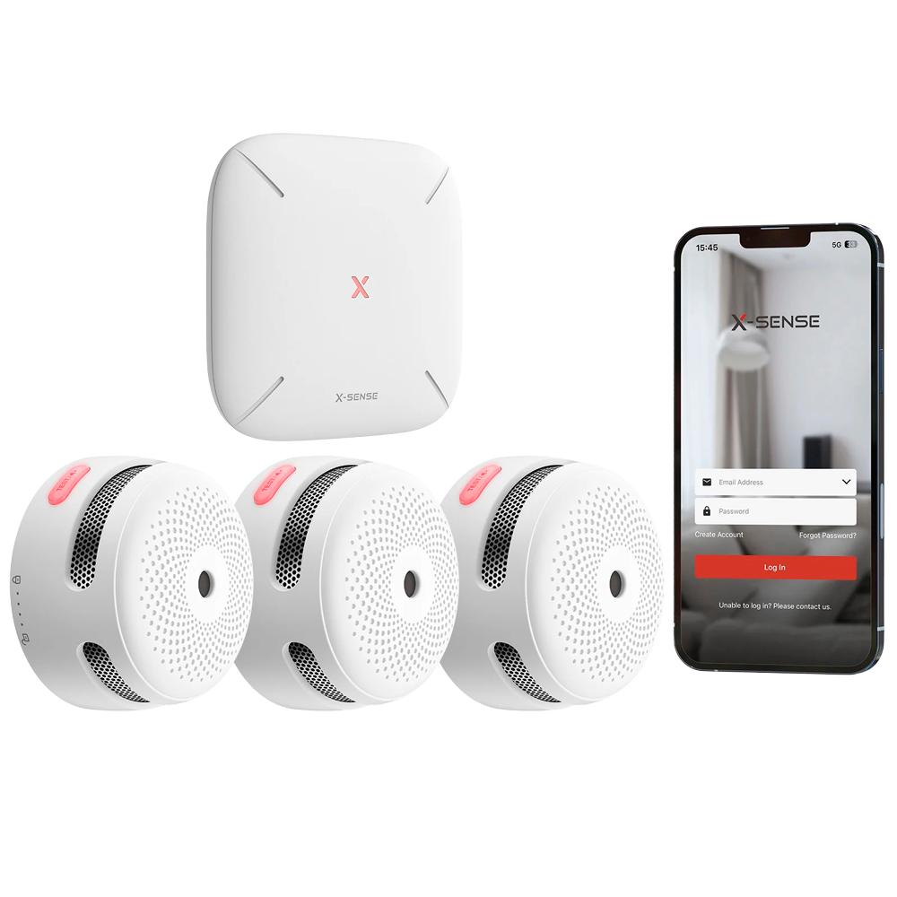 X-Sense Kit de detección de incendio autónomo X FS31