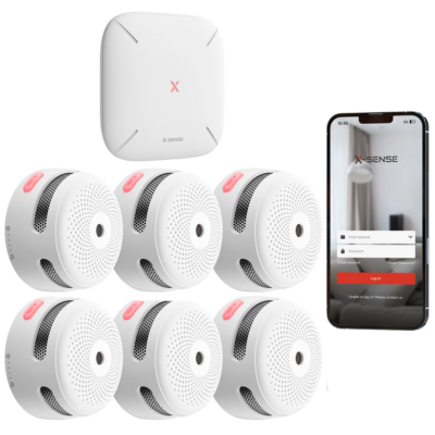 X-Sense Kit de detección de incendio autónomo X FS61