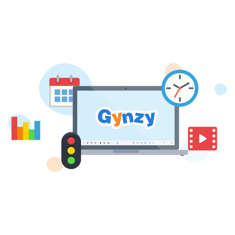 Gynzy Licencia anual Gynzy Plataforma educativa GYN-EDU-LICENSE