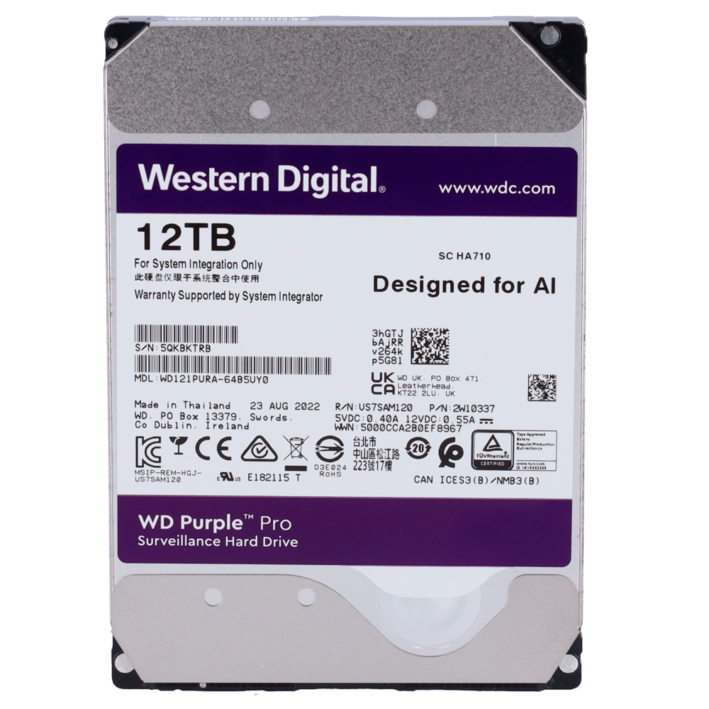 Western Digital Disco duro Western Digital PRO HD12TB