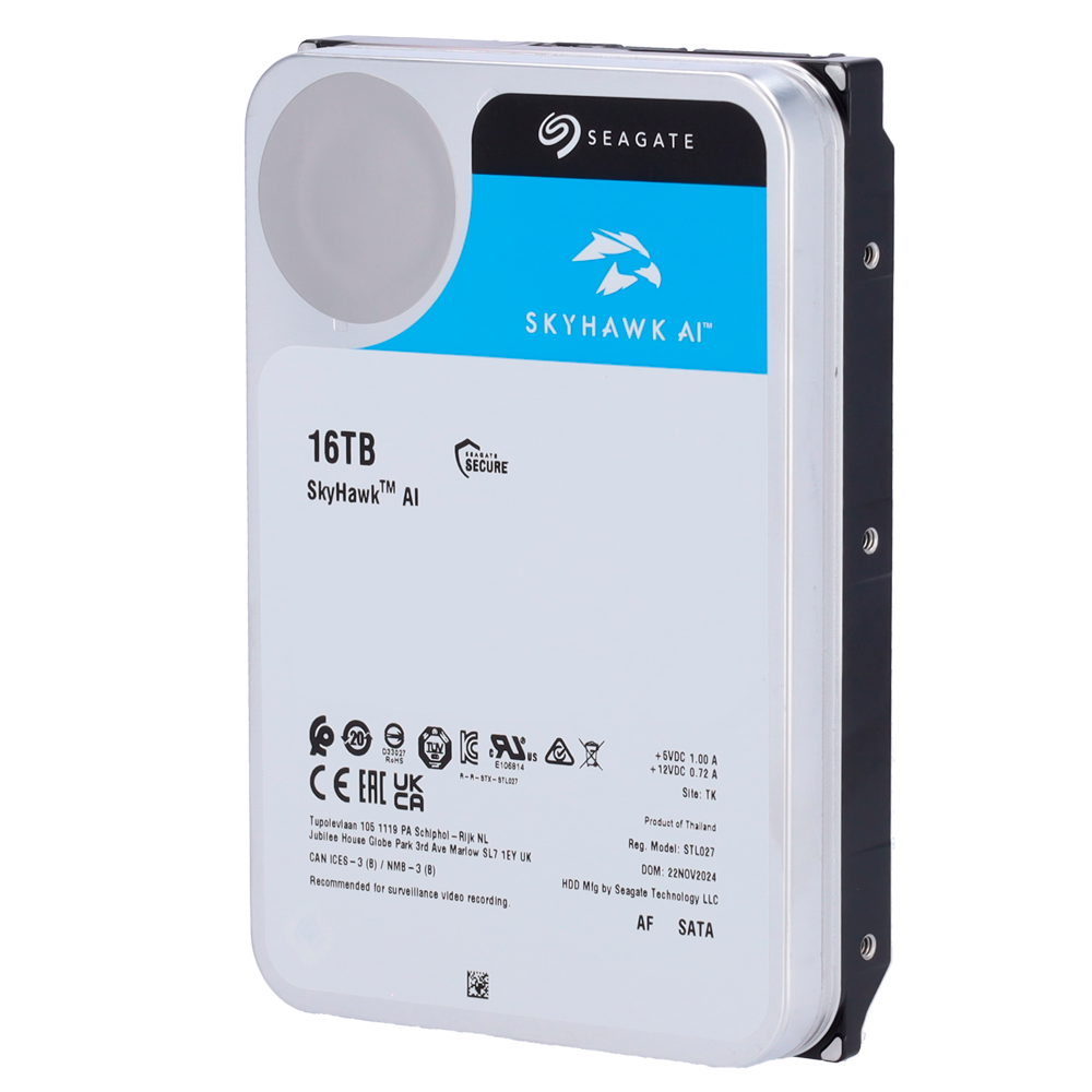 Seagate Disco duro Seagate Skyhawk AI ST16000VE002 HD16TB-S-AI