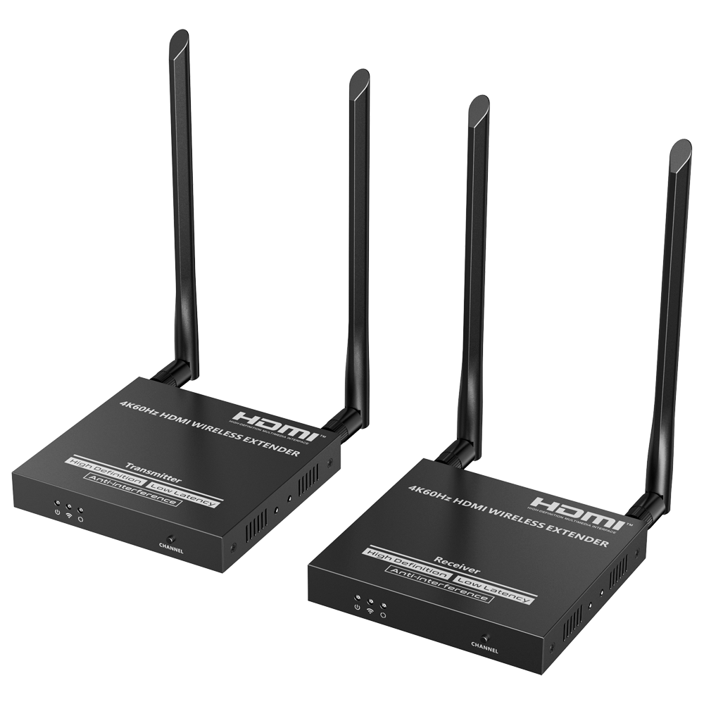 Lenkeng Extensor inalámbrico de señal HDMI HDMI-EXT-PRO-W-4K60