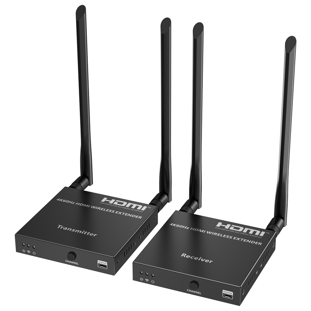 Lenkeng Extensor inalámbrico de señal HDMI HDMI-EXT-W-4K60-V2