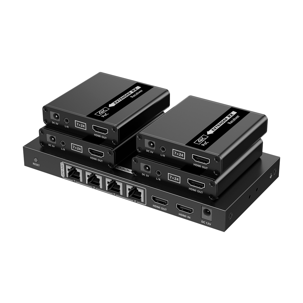Lenkeng Extensor Splitter de señal HDMI HDMI-SPL-1x4-4K30-CAT6