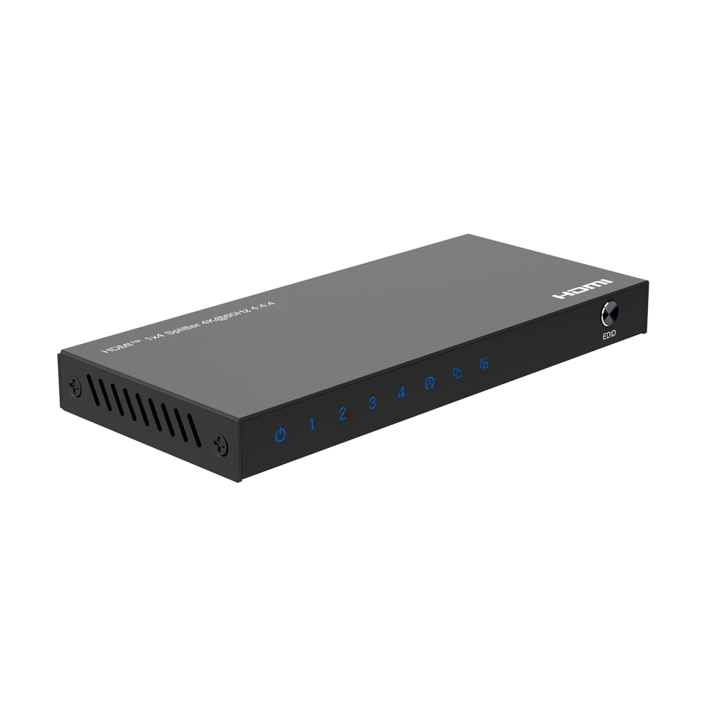 CCTV & Alarmas Splitter de señal HDMI Permite 1:4 HDMI-SPL-1x4-4K60