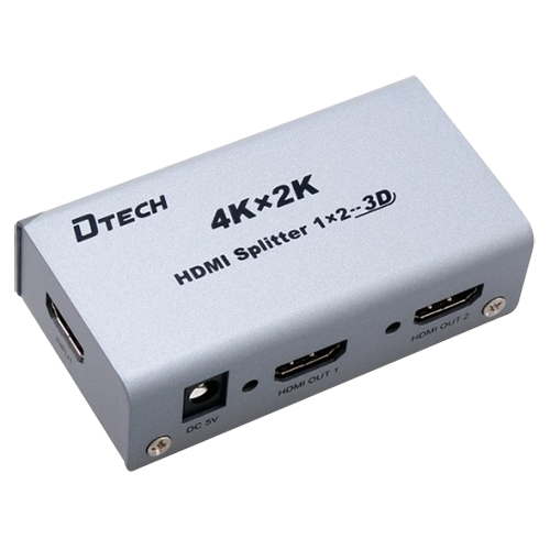 CCTV & Alarmas Splitter de señal HDMI Permite 1:4 HDMI-SPLITTER-2-4K