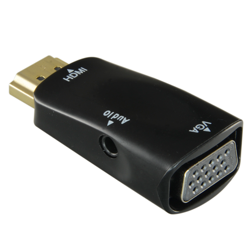 CCTV & Alarmas Adaptador de HDMI a VGA+Audio HDMI-VGA