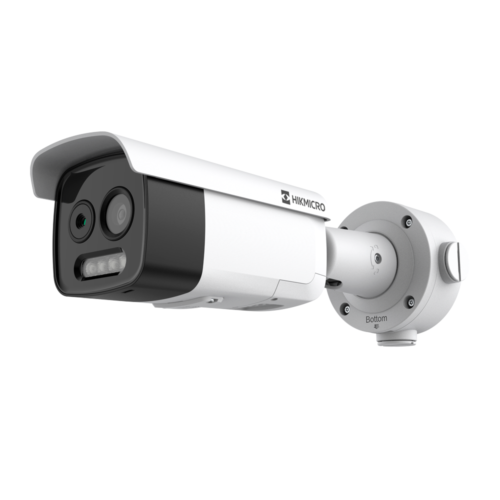 Hikvision Cámara térmica Dual IP Hikvision Gama PRO 5 MP, 6.9mm (term) / 8mm (vis) HM-TD2618-7/G0/T1A