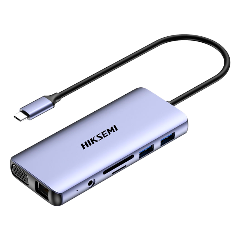 Hiksemi Hub USB C 11 en 1 de Hikvision HS-HUB-DS11STD/A/T/S/2U3/H/2U2/P/L/V