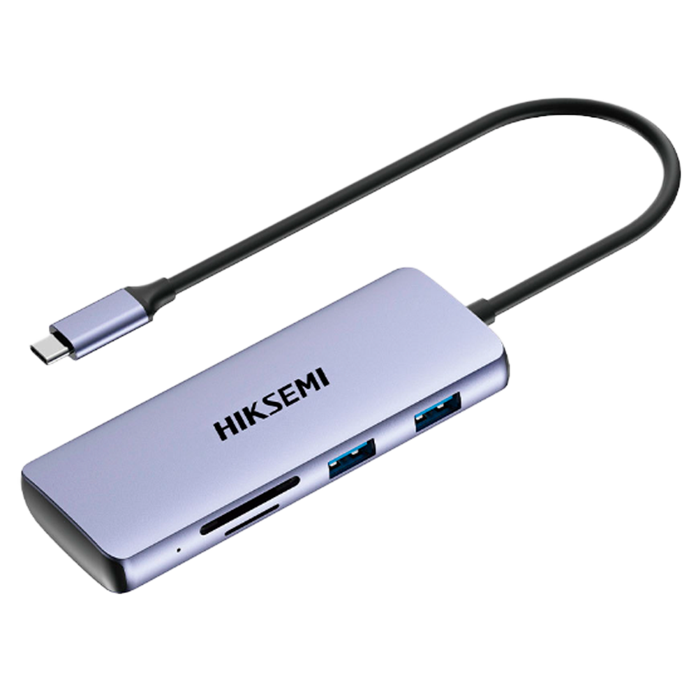 Hiksemi Hub USB C 8 en 1 de Hikvision HS-HUB-DS8STD/P/3U3/U2/H/S/T