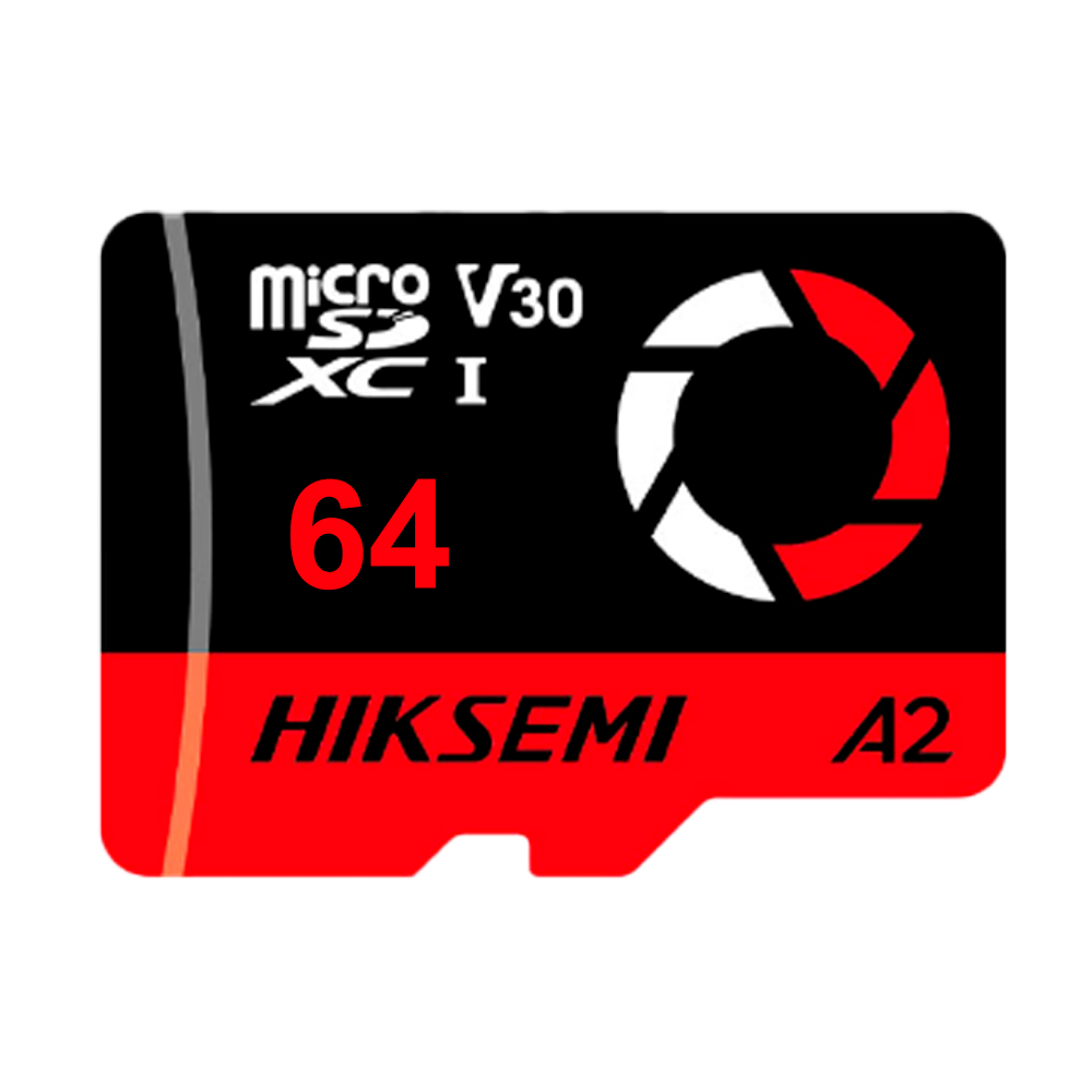 Hiksemi Tarjeta microSD Hikvision Capacidad 64 GB HS-TF-E3STD/64G/CAPTURE/W