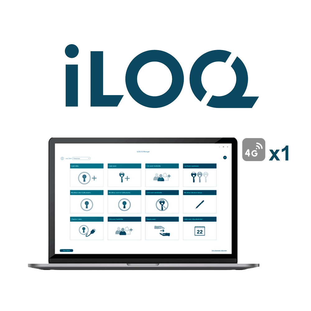 Iloq Licencia software control de acceso ILOQ-LICENSE-ONLINE-4G