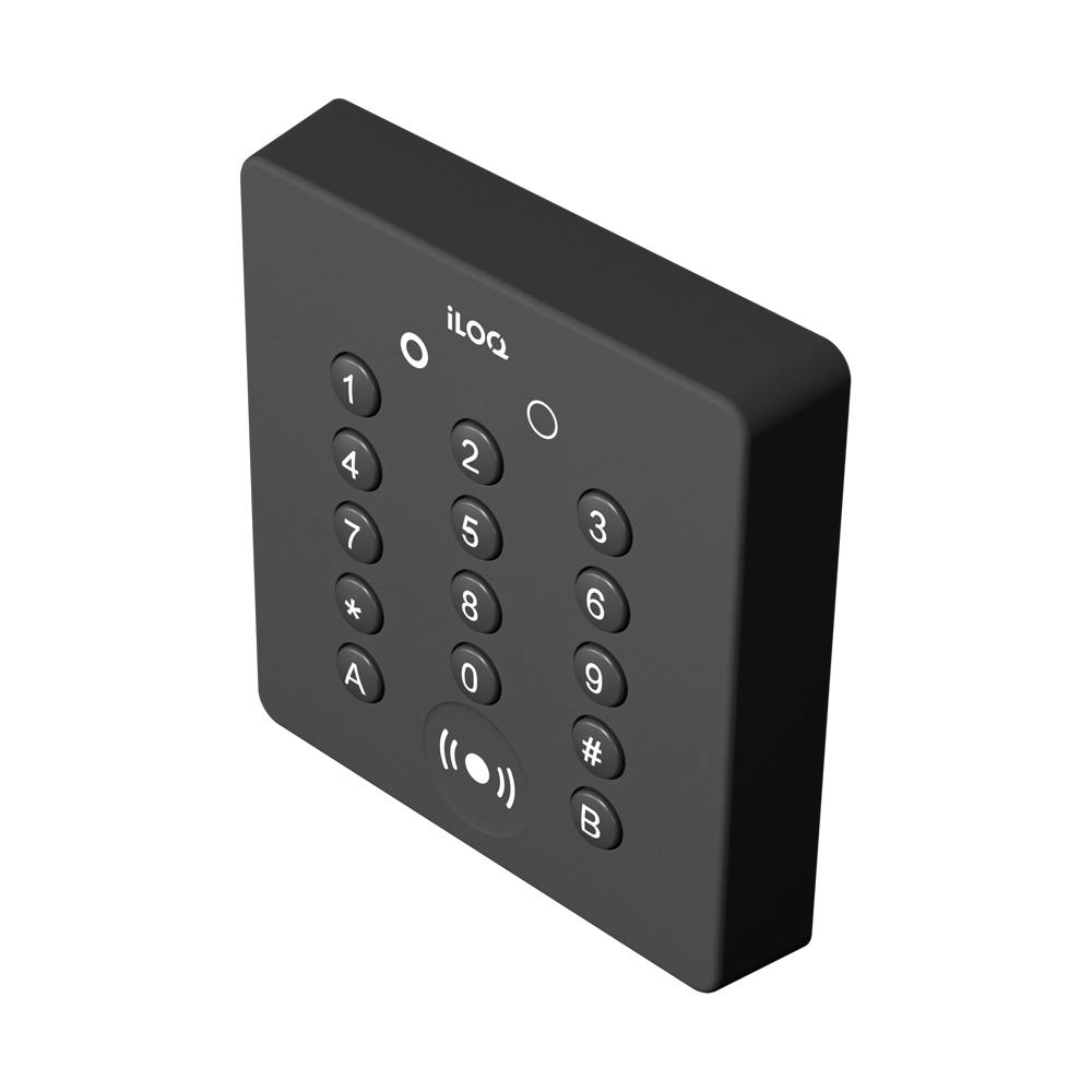 Iloq Lector de acceso Acceso por tarjeta MF, NFC y PIN ILOQ-N505i