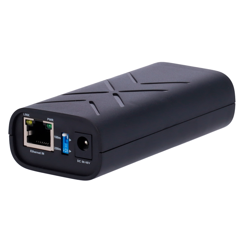 CCTV & Alarmas Inyector PoE Dual Entrada RJ45 10/100/1000 Mbps INJ-POE-G-60W-DUAL