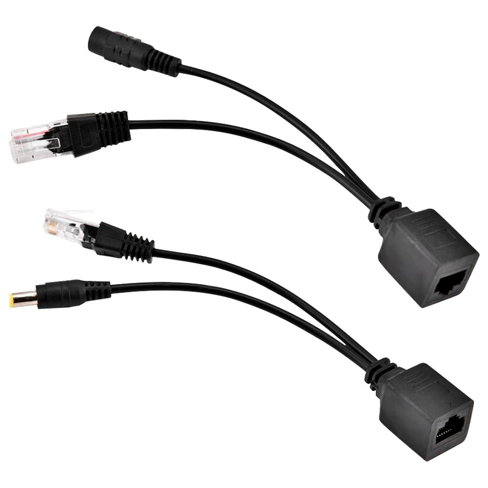 CCTV & Alarmas Inyector y Splitter PoE pasivo INJ-POE-SPLIT