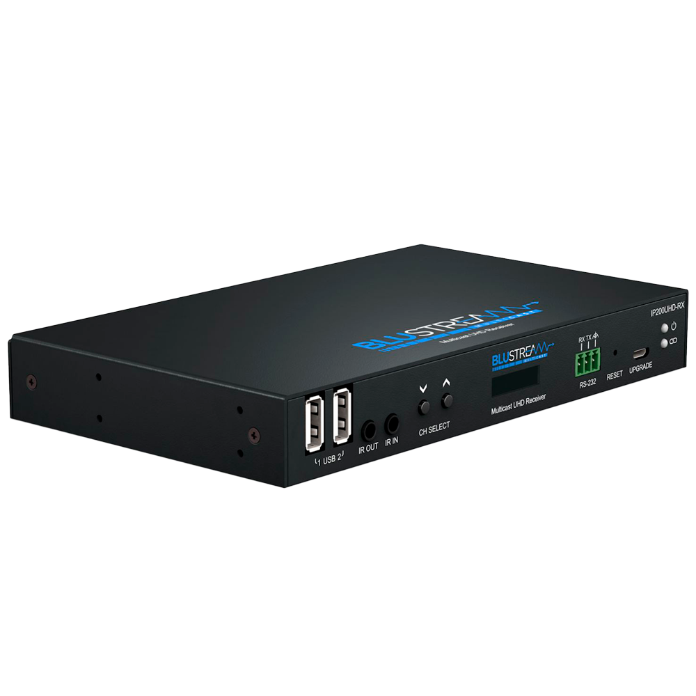 CCTV & Alarmas Receptor de video sobre IP Resolución UHD IP200UHD-RX