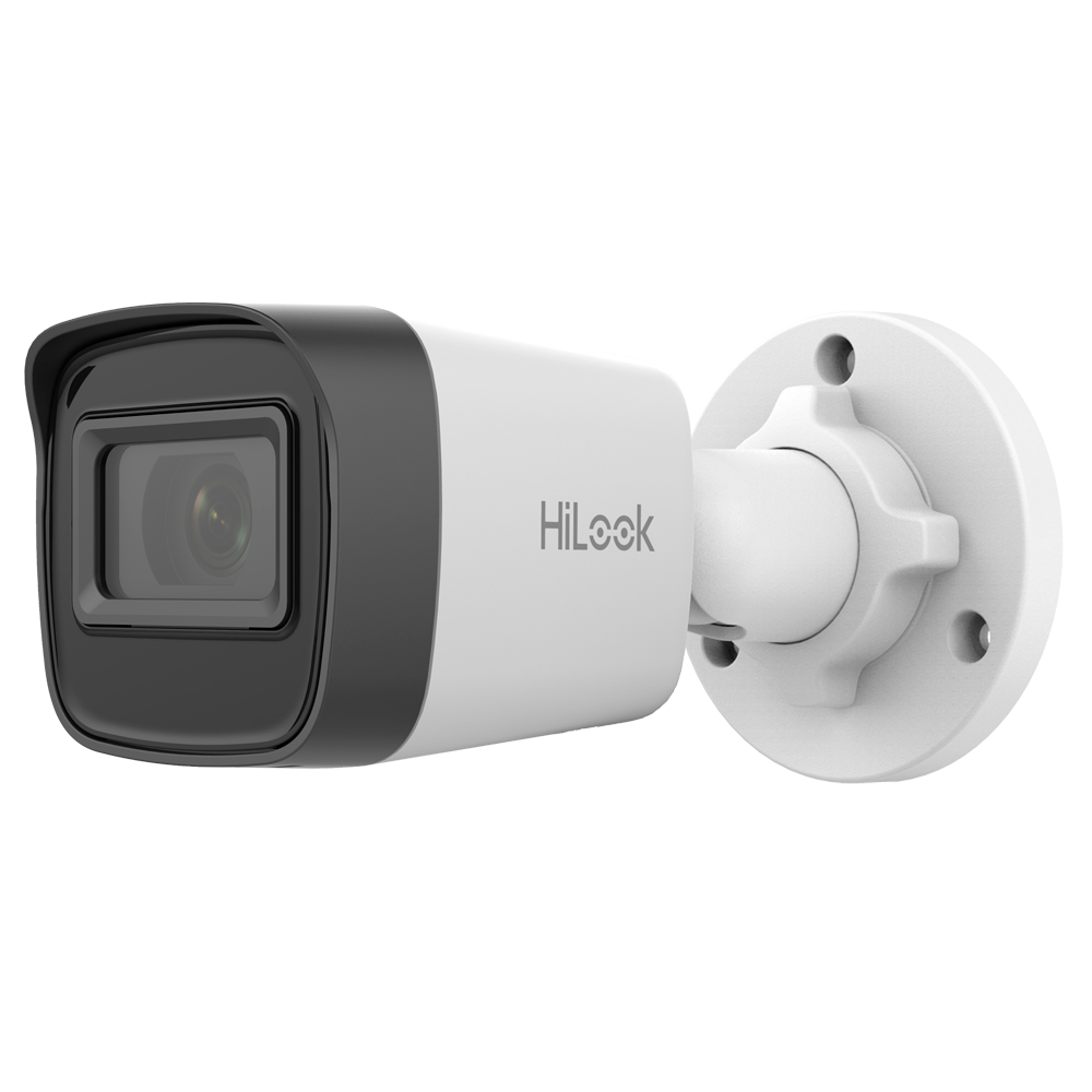 Hikvision Cámara Bullet IP Hilook Gama Hilook color blanco 2 MP, 2.8 mm, PoE IPC-B121H-C