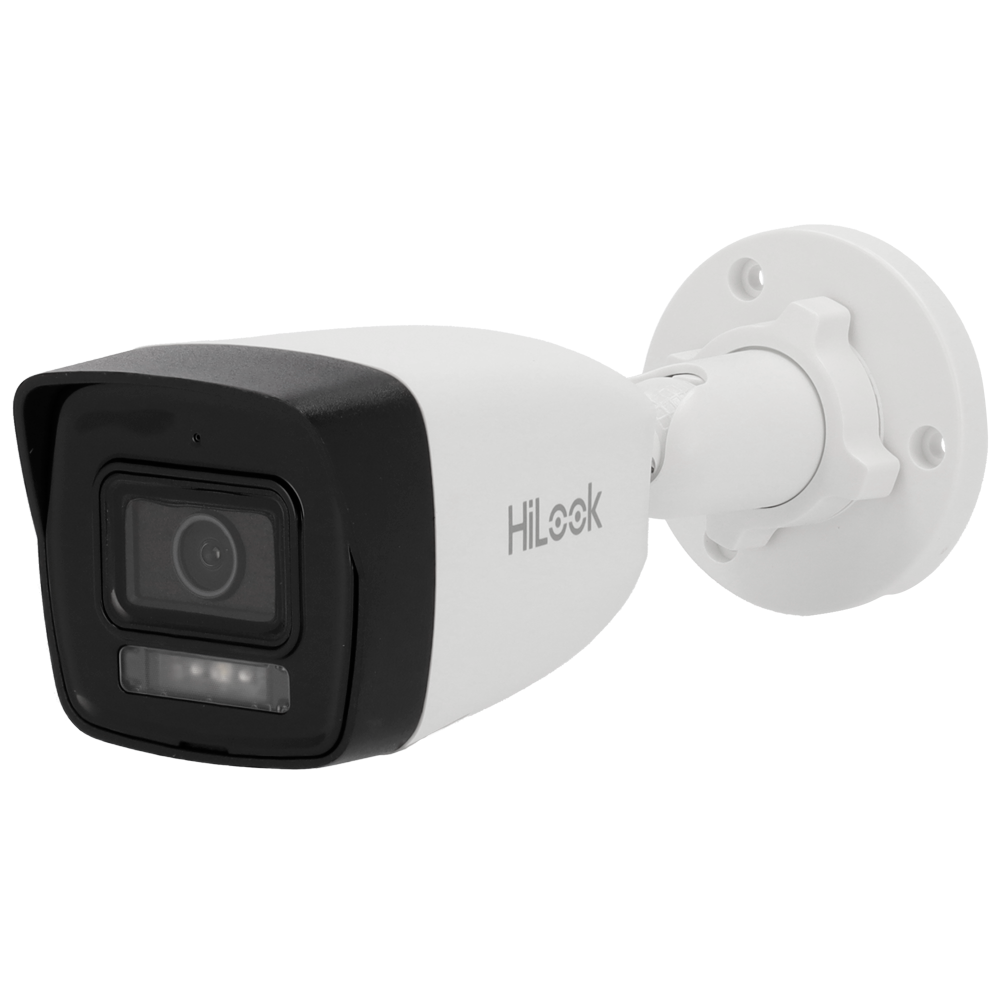 Hikvision Cámara Bullet IP Hilook Gama Hilook color blanco 8 MP, 2.8 mm, PoE IPC-B180HA-LU