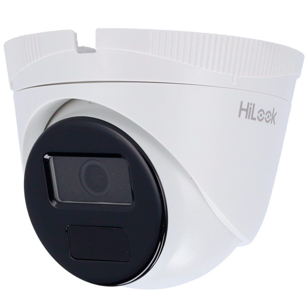 Hikvision HiLook Cámara Turret IP color blanco 2 MP, 2.8 mm, PoE IPC-T221H-C