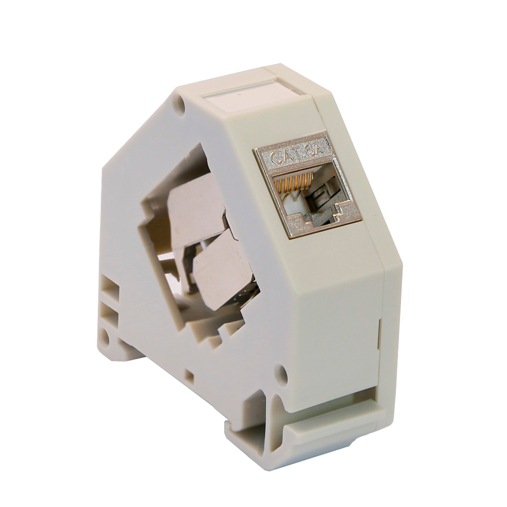 CCTV & Alarmas Conector para cables FTP Conector salida RJ45 KS6A-FTP-TL180-DIN