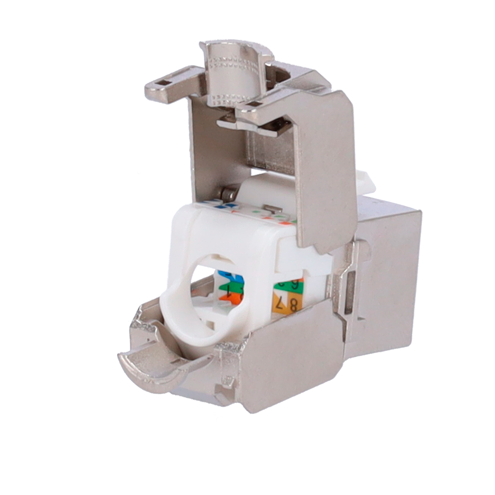CCTV & Alarmas Conector para cables FTP Conector salida RJ45 KS6A-FTP-TL180