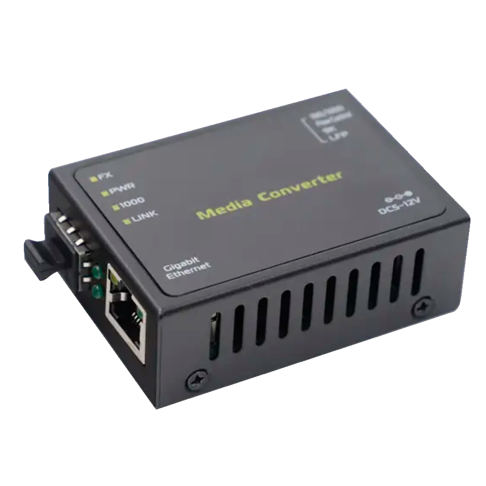 CCTV & Alarmas Conversor de medios 1x Ethernet RJ45 MC-1GE-SFP-MINI