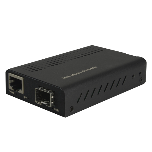 CCTV & Alarmas Conversor de medios 1x Ethernet RJ45 MC-1GF-1GE