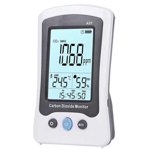 Uni-Trend Medidor de CO2, temperatura y humedad MT-CO2-A37