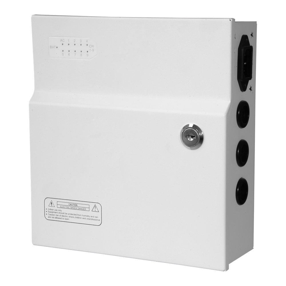 CCTV & Alarmas Caja de distribución de alimentación PD120W-9-12V-UPS