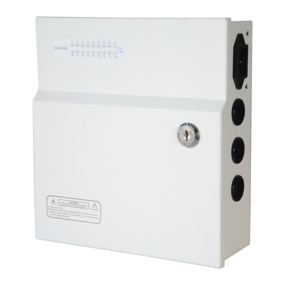 CCTV & Alarmas Caja de distribución de alimentación PD250W-18-12V-UPS