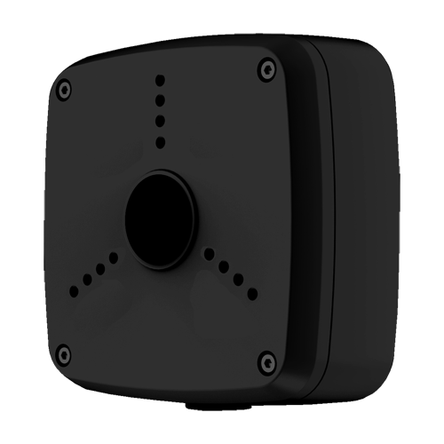 Dahua Caja de conexiones Para cámaras bullet o domos color negro PFA122-B