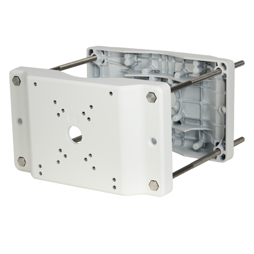 Dahua Soporte para mástiles/farolas color blanco PFA153