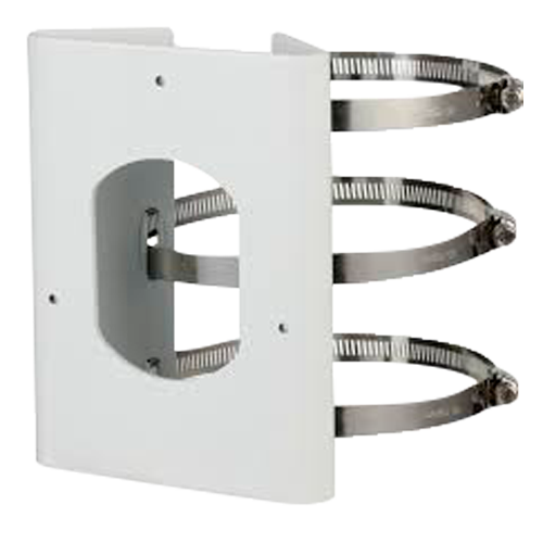 Dahua Soporte de mástiles Apto para domos motorizadas color blanco PFA154