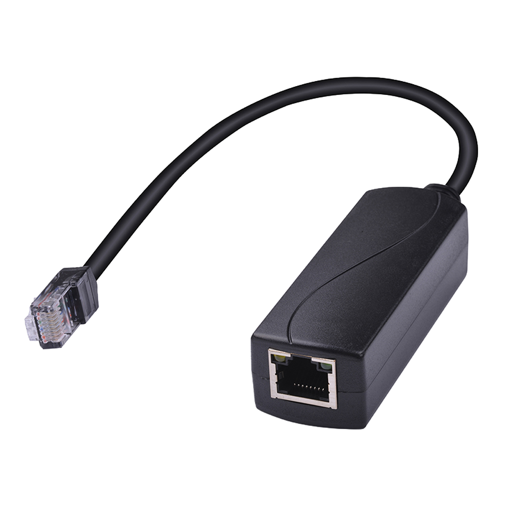 CCTV & Alarmas PoE Converter Entrada 48V o 802.3af/at POE-CONV-48V-AT