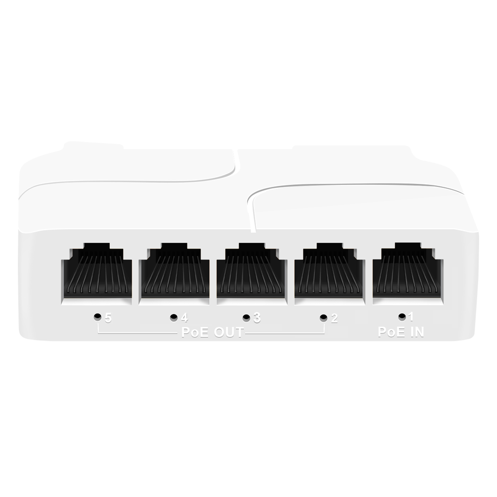 CCTV & Alarmas POE extender DIN Permite ampliar el alcance de la alimentación POE POEXT-4FE-DIN