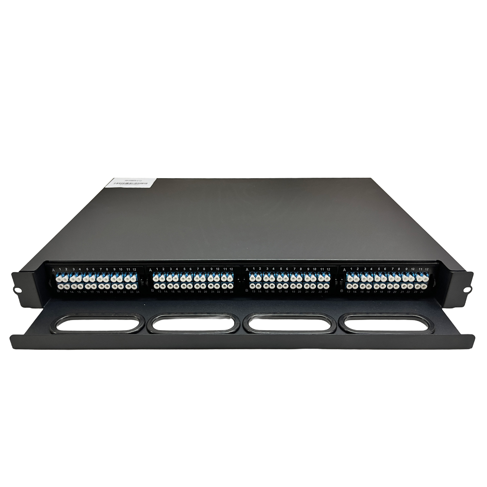 CCTV & Alarmas Patch panel de fibra 48 puertos LC Duplex PP-FIBER-4-12