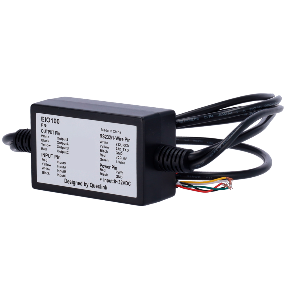 Queclink Expansor quecklink 4 entradas y 4 salidas digitales QL-EIO100