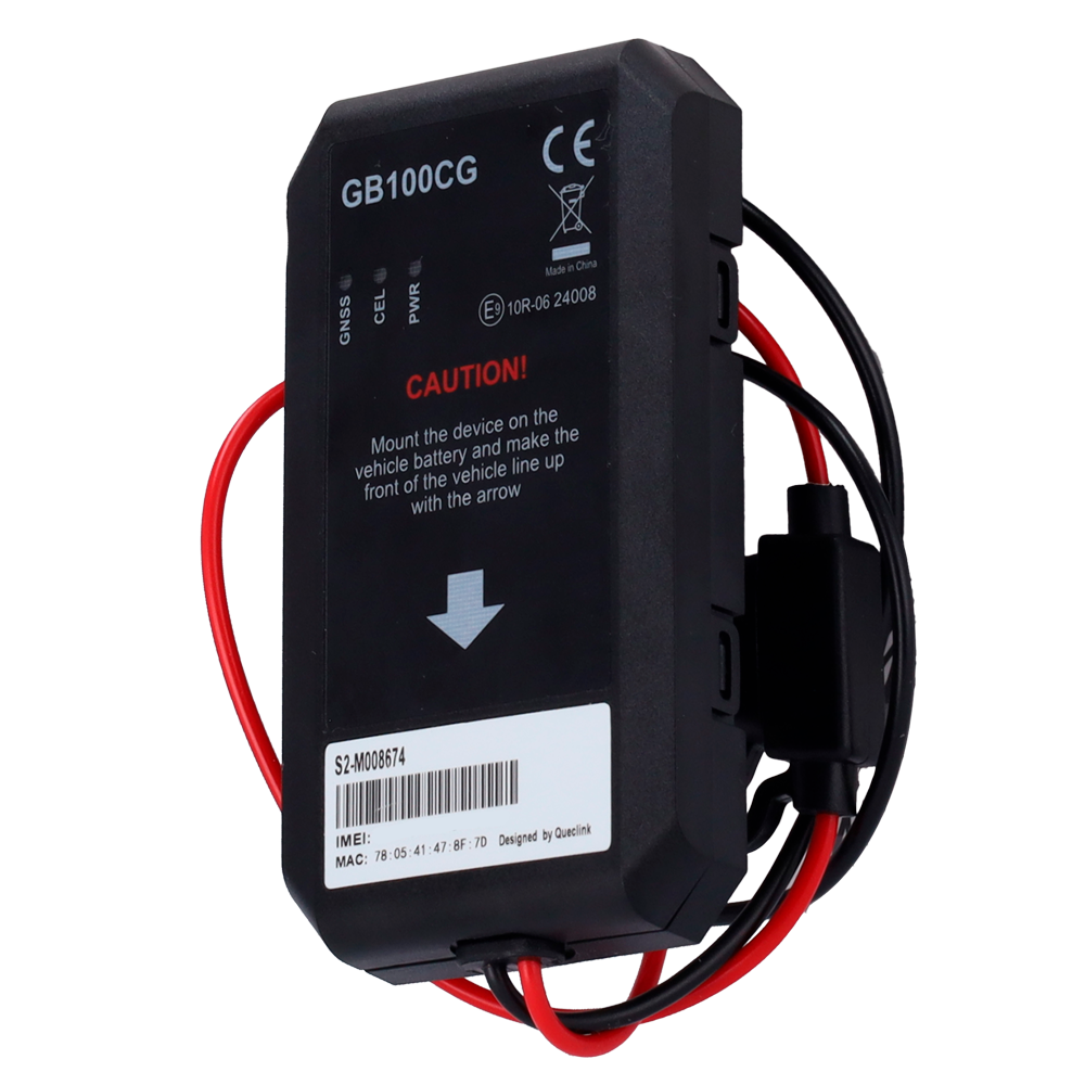 Queclink LTE Cat 1 con backup 2G Instalación sencilla 2 hilos QL-GB100CG